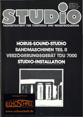 [Translate to Englisch:] Heft 23-Horus_Studio-AKG_TDU7000-Marktübersicht_Studiomonitore