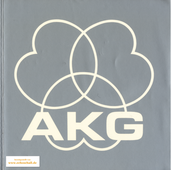 AKG Infobroschüre Firmenportrait 1980 deutsch