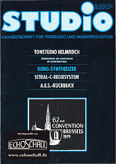 [Translate to Englisch:] Heft 16-Tonstudio Helmreich-Korg Synthesizer