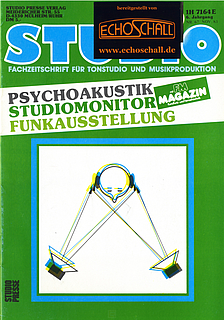 [Translate to Englisch:] Studio Magazin Heft 67-Psychologische Akustik-Vesta Fire Effektgeräte-Precedence Effekt