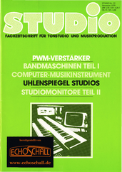 [Translate to Englisch:] Heft 22-Uhlenspiegel Studios-Bandmaschinen-PWM_Verstärker