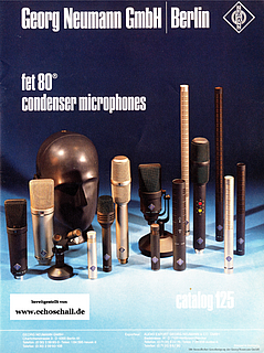Neumann Catalog 125 Microphones english