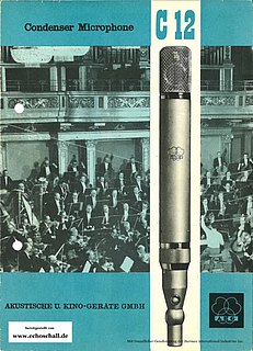 AKG Brochure C12 Tube Microphone english