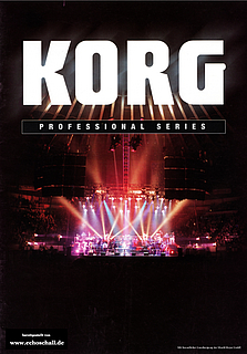 Korg Katalog Keyboards 1998 deutsch