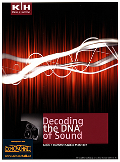 Kein + Hummel Katalog Studiomonitore deutsch (2005)