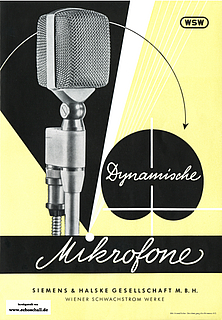 Siemens WSW Katalog Dynamische Mikrofone 1964 deutsch