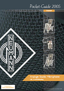 Neumann Pocket Guide Analoge Studio-Mikrophone 2005 deutsch