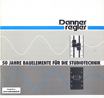 Danner Prospekt 50 Jahre Jubliäum 1983 deutsch