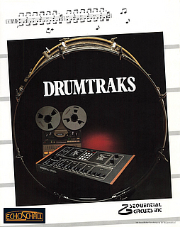 Sequential Circuits Brochure 2 Drumtraks Drum Machine Model 400 1984 english