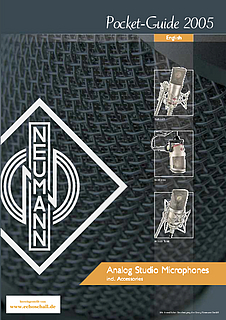 Neumann Pocket Guide Analog Studio Microphones 2005 english